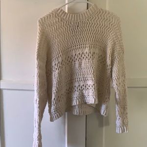 Womens creme sweater
